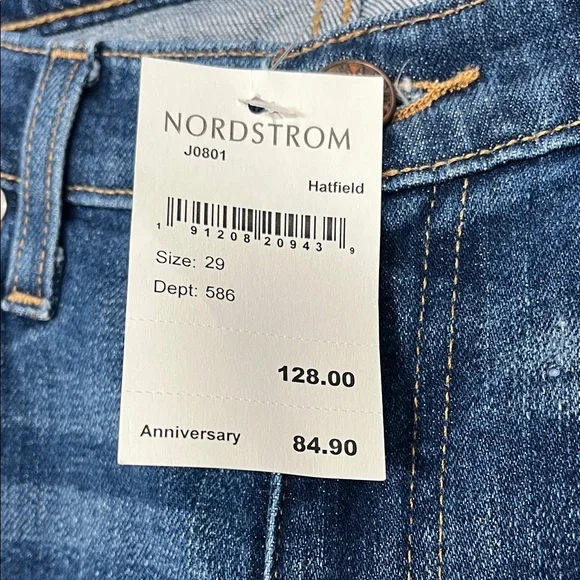 Madewell Dark Blue Slim Jeans - Picture 5 of 12